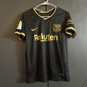 Barcelona Messi Black 20/21 Jersey